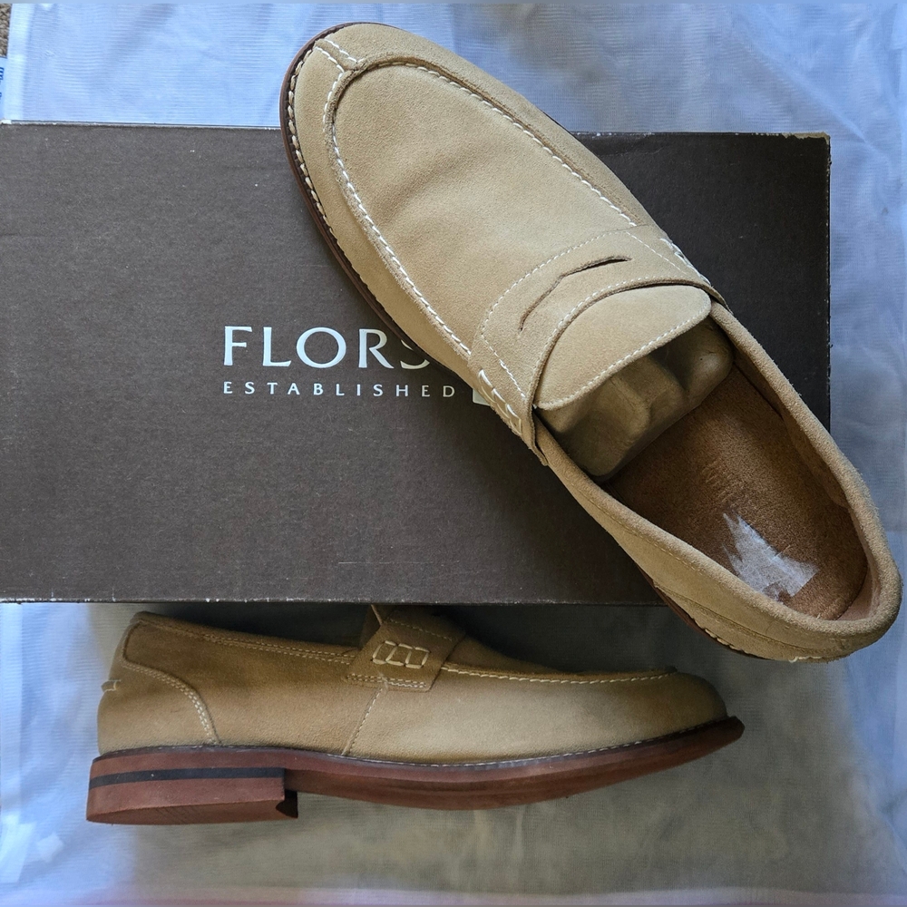 Florsheim Doon Penny Loafers Suede
